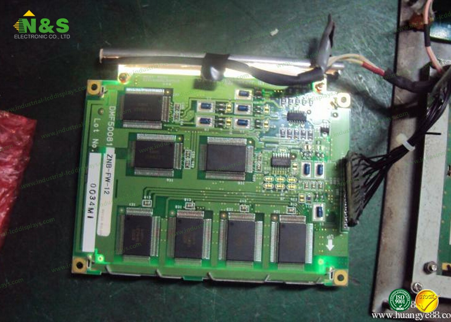 Outdoor 4.7 Optrex TFT LCD Screen DMF5001NF-AAE-AW , Transparent Monochrome LCD Display Module