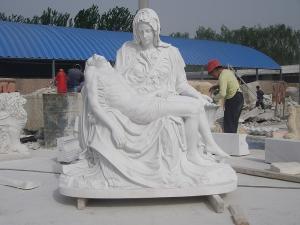 China Double marble Carving statues wholesale