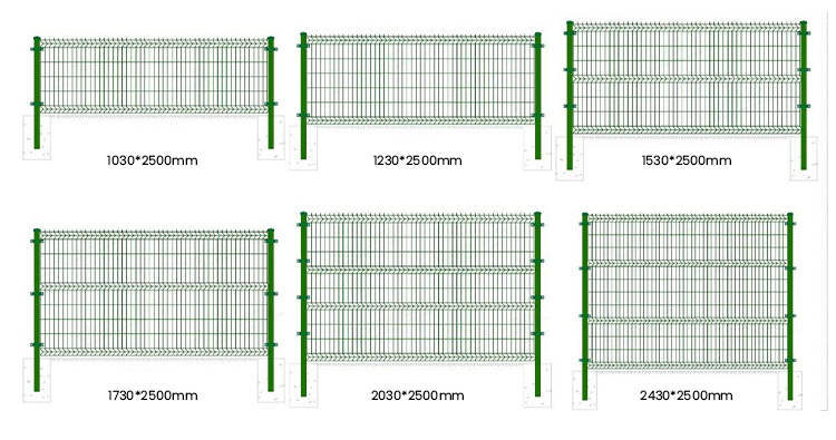 Perennial Sale Horizontal Metal Fence for Rectangle Lawn Iron Fence in Durable Design