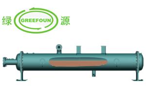 China Screw Chiller Refrigeration 50hp Shell And Tube Evaporator wholesale