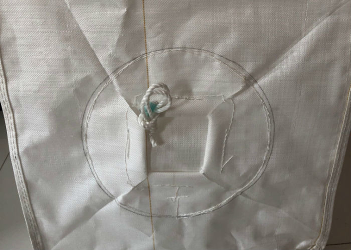 Breathable Virgin PP 1 Ton Bulk Bag , UV Treated Transparent PP Bulk Bags