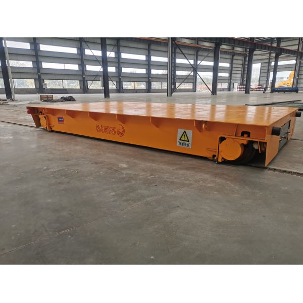 10 Ton 20 Ton Electric Transfer Cart Railless Heavy Duty Transporter