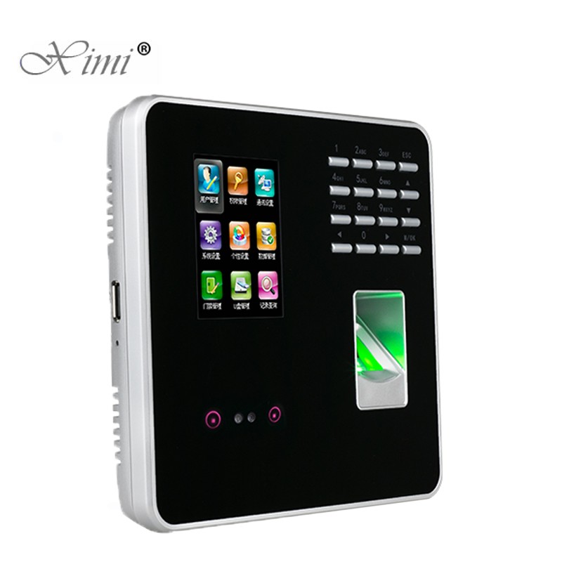 Face Recognition Time Attendance With Simple Access Control System Biometric Fingerprint Time Recording ZK FA20 Face Time Clock