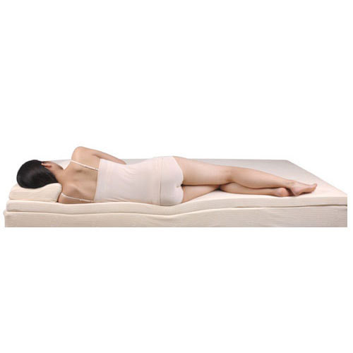 Temperature Sensitive Sponge Mattress Topper With Knitted Fabric Zipper Cover