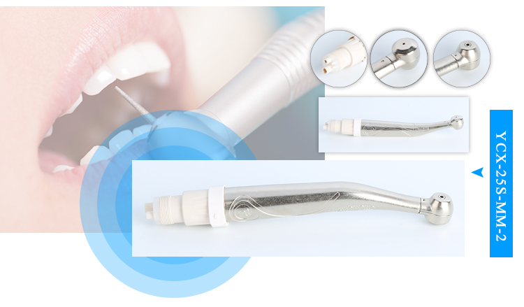 Excellent Design Wrench Type Handpiece 2 Hole / 4 Hole 1.59-1.60mm Bur Size