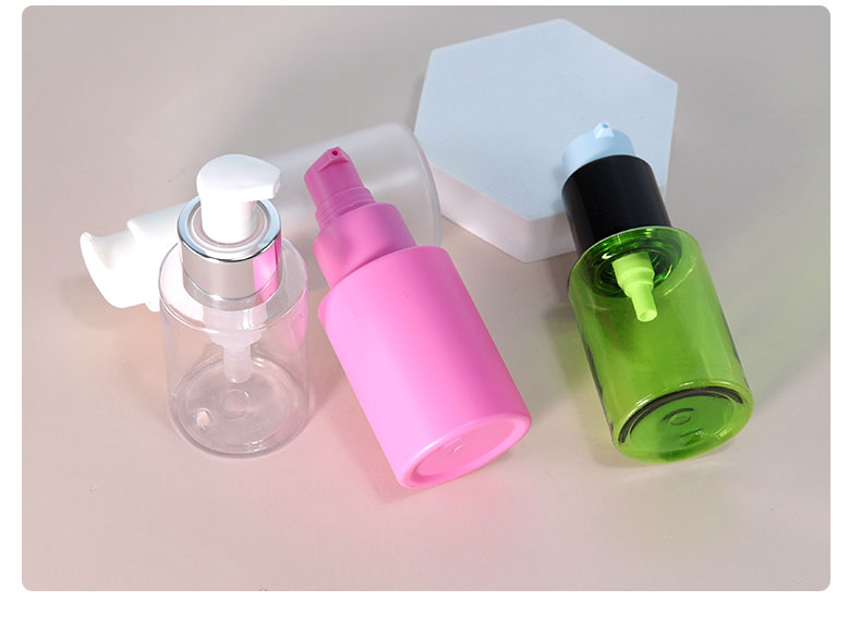 Luxury Plastic Cosmetic Bottles 60ml 100ml Pink Fine Mist Spray Bottle Packaging For Industrial