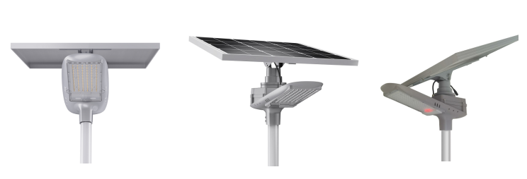 Adjustable Solar Garden Street Light 180lm IP66 Water Resistant