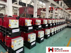 China CR-80 Ton Welding Tank Rollers Bolt Adjustment With Motorized Moving Wheels wholesale