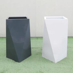 China L407xW407xH1042mm Garden Metal Flower Pots wholesale