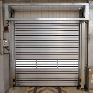 China Grey White 304 Stainless Steel Frame Industrial Security Door Outside wholesale