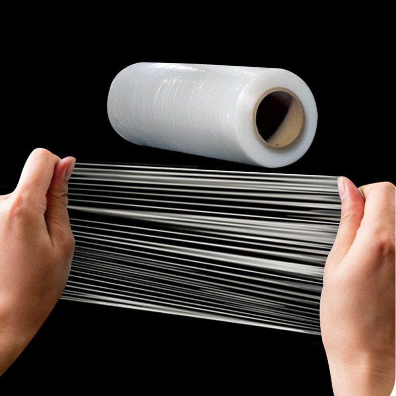 Transparent Polypropylene Plastic Stretch Film Roll for Pallet Wrapping