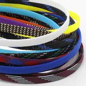 China Lightweight PA66 Braided Nylon Sleeve For Electric Wire Protection wholesale
