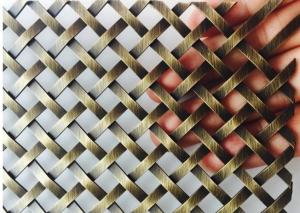 China Balustrade Titanium Architectural Metal Mesh ISO9002 wholesale