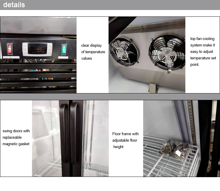 41.3 Cu.Ft Commercial Single Door Freezer Merchandiser 297 Lbs