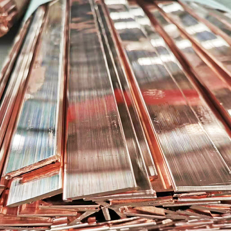 ASTM 600mm Width Antique Brass Plate Copper Sheet 5mm Thick Polished Surface