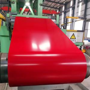 China ASTM Standard PPGI Color Coated Coils 0.18mm - 2.0mm 1250mm Unlimited Length wholesale