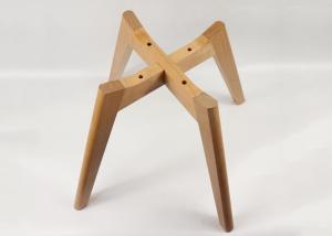 China Impact Resistant Beech Wood Legs , Replacement Dining Chair Legs wholesale