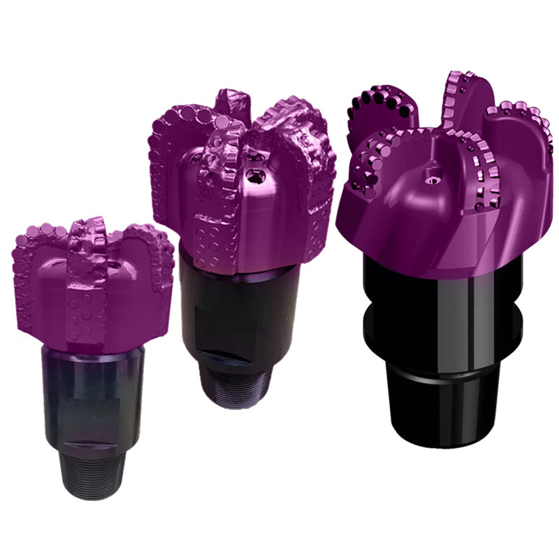 Mining PDC Drill Bit Oilfield Drilling Tool 5 Blades Cutters PDC Diamond Drill Bit