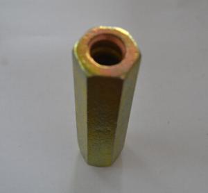 China Machinery Steel Hexagonal nut for tie rod dia 15mm wholesale