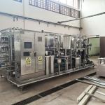 Juice / Dairy / Beverage / Syrup Tubular Sterilizing Machine 304 Stainless Steel