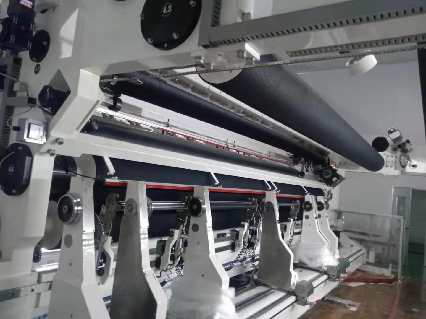 EVA Film 5500mm 8 Micron 60Hz Automatic Slitting Machine