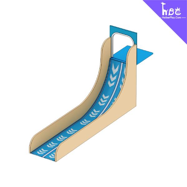 Indoor Or Outdoor Childrens Surf Playground Slide Injury Free Ride Vibrant