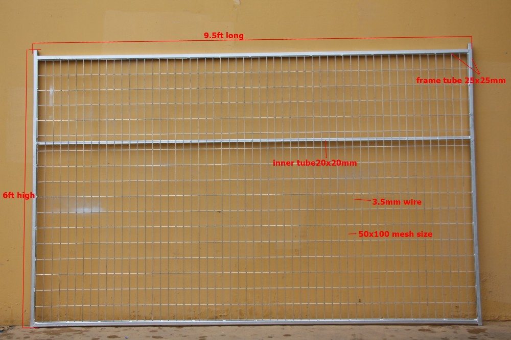 hot sale customization Canada PVC coated temporary fence china