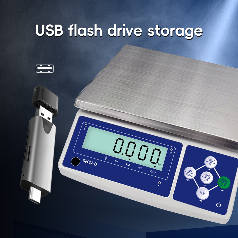 Multifunctional 6kg Electronic Table Scale with Advanced SHWDL Ethernet Communication