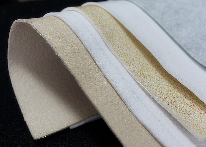 Industrial 4.5mm Dust Filter Cloth Membrane Coated for Air / Liquid Filtration 500gsm