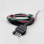 PVC Sheath 4 Pin SAE Extension Cable For Car Trailer Modification