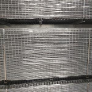China Galvanized Steel 50x50mm Welded Wire Panels With Steel Square Post wholesale