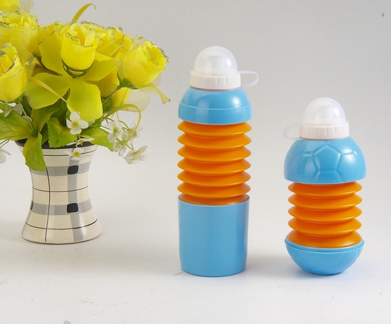 Heat-insulated double wall PE water bottles/water bottle for bicycle