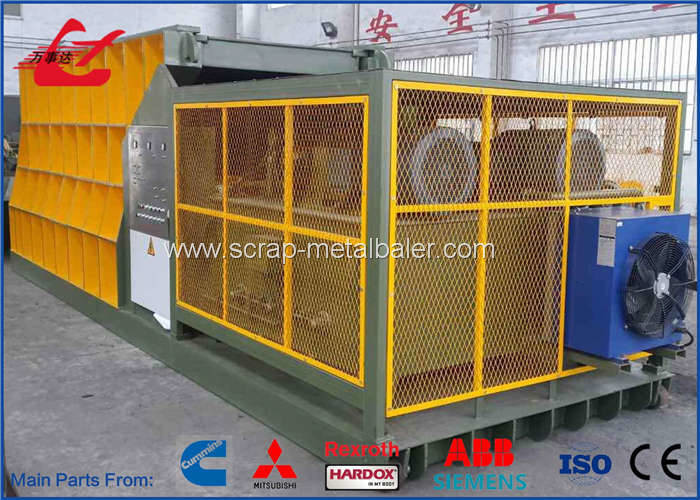 Hydraulic Container Scrap Shear Full Automatic Cutting Machine For Waste Metal Shearing