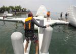 Nontoxic Outdoor Commercial Inflatable Water Park Unique Modern Design