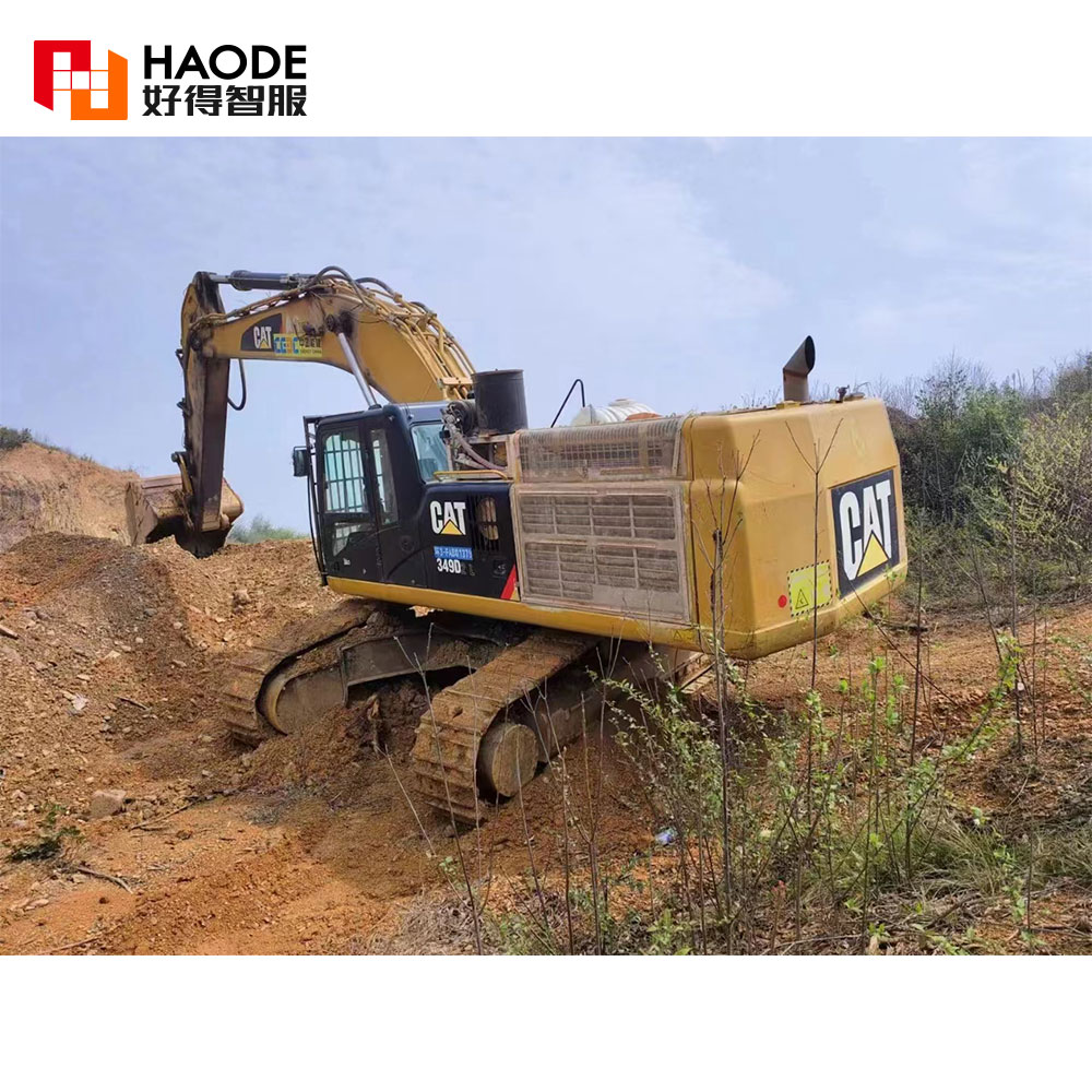 Used Cat 349d2L Hydraulic Excavator with Top Hydraulic Pump and 3000 Working Hours