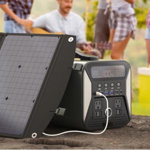 China 1000W LiFePO4 Battery Portable Power Station Outdoor Camping Fishing Power Bank wholesale