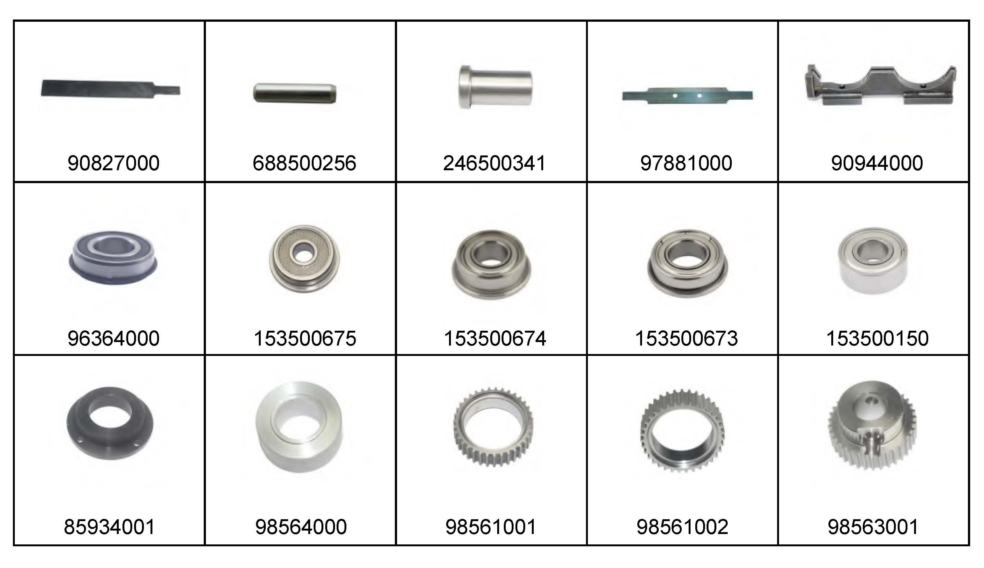 Auto Cutter Part No. 18872000 GT7250 Spare Parts Chunk Modified Accessory For S7200