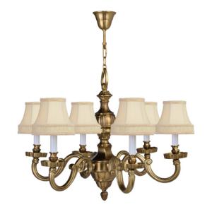 China Victorian brass chandelier Lighting Fixtures 6 Lights (WH-PC-24) wholesale