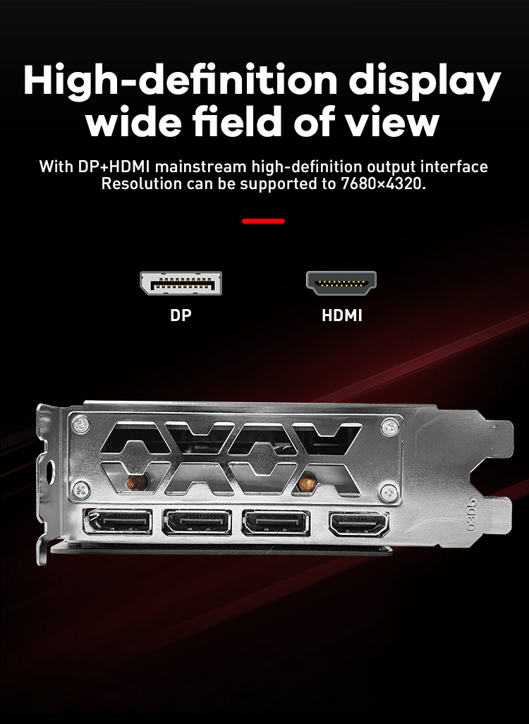 RTX3060TI 8G Gaming Graphics Card GDDR6X PCI Express 4.0 Gaming PC Video Card