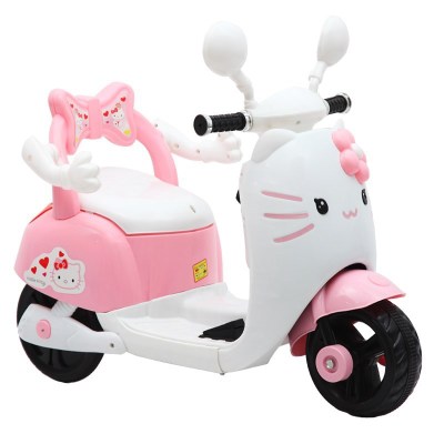 3 Wheels Children's Electric Ride on Cute Motorcycles Car for Kids Age Range 5-7 Years