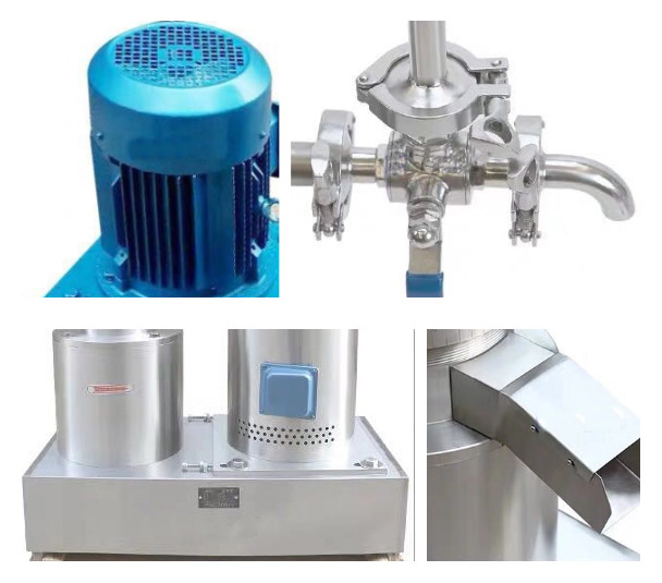 50 - 200MM Grinding Disc Diameter 900mm * 850mm * 1200mm MAX Boundary Dimension Colloid Mill
