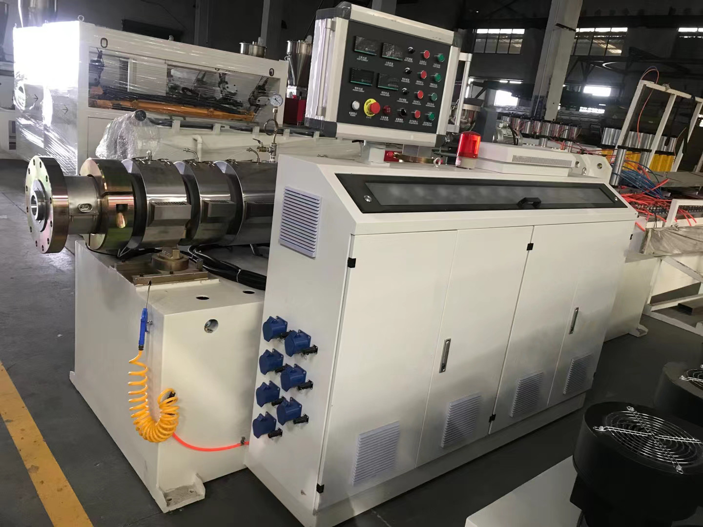 16-63mm Pvc Pipe Extruder Electrical Conduit Making Line