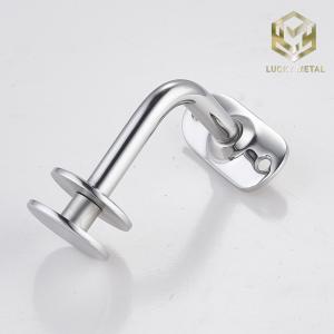 China Customized Stair Parts Stainless Steel Wall Mounted Circular Pipe Handrail Bracket wholesale
