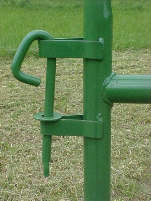 Heavy duty oval rail hot dip galvanized steel cattle panel / livestock panels