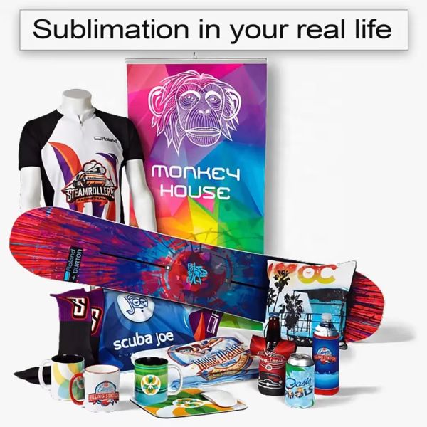 Sublimation Transfer Paper Quick Dry A3 A4 Size For Tumblers Mugs T Shirts Printing Sublimation Paper