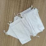 Black White Soft Eyeglass Pouch Custom Logo Microfiber Sunglasses Bag 18*9CM
