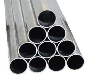 China Golden Anodized Aluminium Round Tubing / Dark Bronze Anodized Aluminum Finished Tubing wholesale