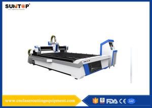 China Metal Fiber Optic Laser Cutting System 1200W 1500 * 3000mm 1064nm wholesale