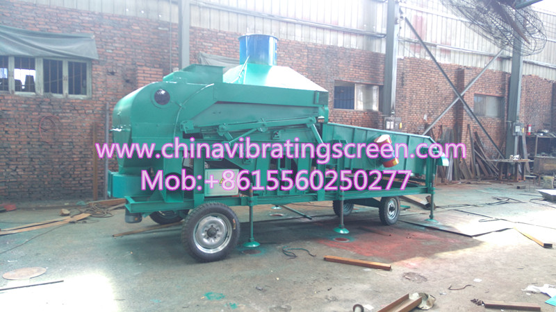 Large-scale convenience cocoa beans red beans sieving machine