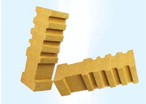 China Anchor Rotary Kiln Refractory Material Lining Good Thermal Stability Yellow Color wholesale